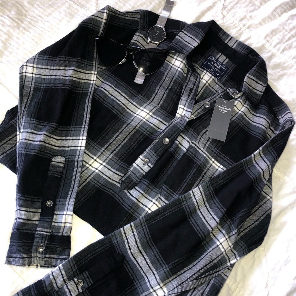ABERCROMBIE & FITCH Flannel Top